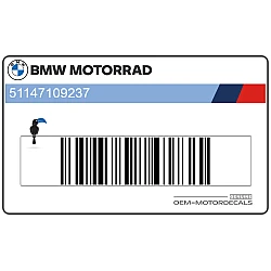 Kanzel / Oberteil Verkleidung Aufkleber, Linke Seite