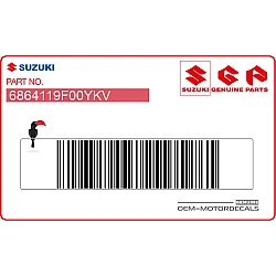 Pegatina para carenado frontal