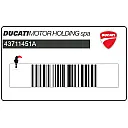 Front cowling decal