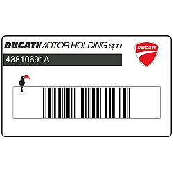 Pegatina para panel lateral, lado derecho