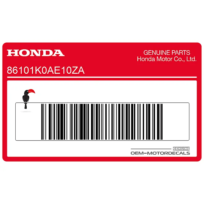 Honda-86101K0AE10ZA