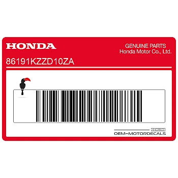 Naklejka na osłonę boczną, prawa strona