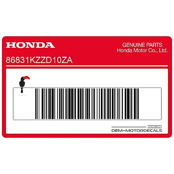 Naklejka na osłonę ramy, prawa strona