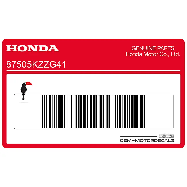 Honda-87505KZZG41
