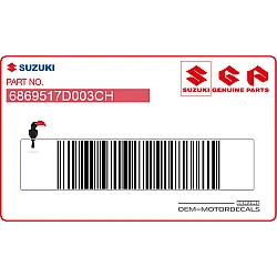 Autocollant de panneau latéral, côté gauche