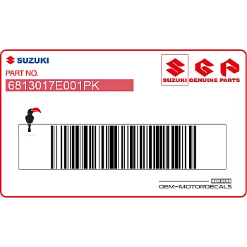 Kontpaneel stickerset, rechterkant