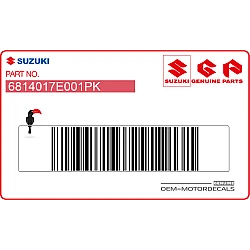 Kontpaneel stickerset, linkerkant