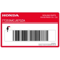 HONDA Rear cowl CBR mark 77253-MCJ-870ZA