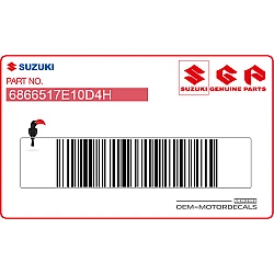 Pegatina de la cubierta del marco, lado derecho