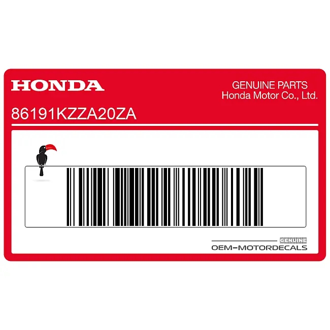 Honda-86191KZZA20ZA