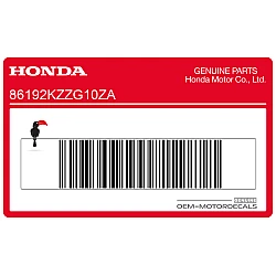 Pegatina para panel lateral, lado izquierdo