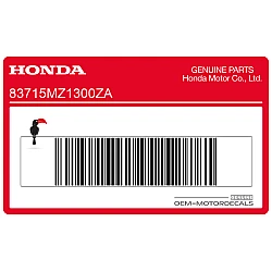 Adesivo copri telaio, lato sinistro