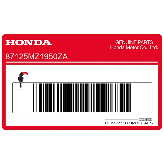 Honda-87125MZ1950ZA