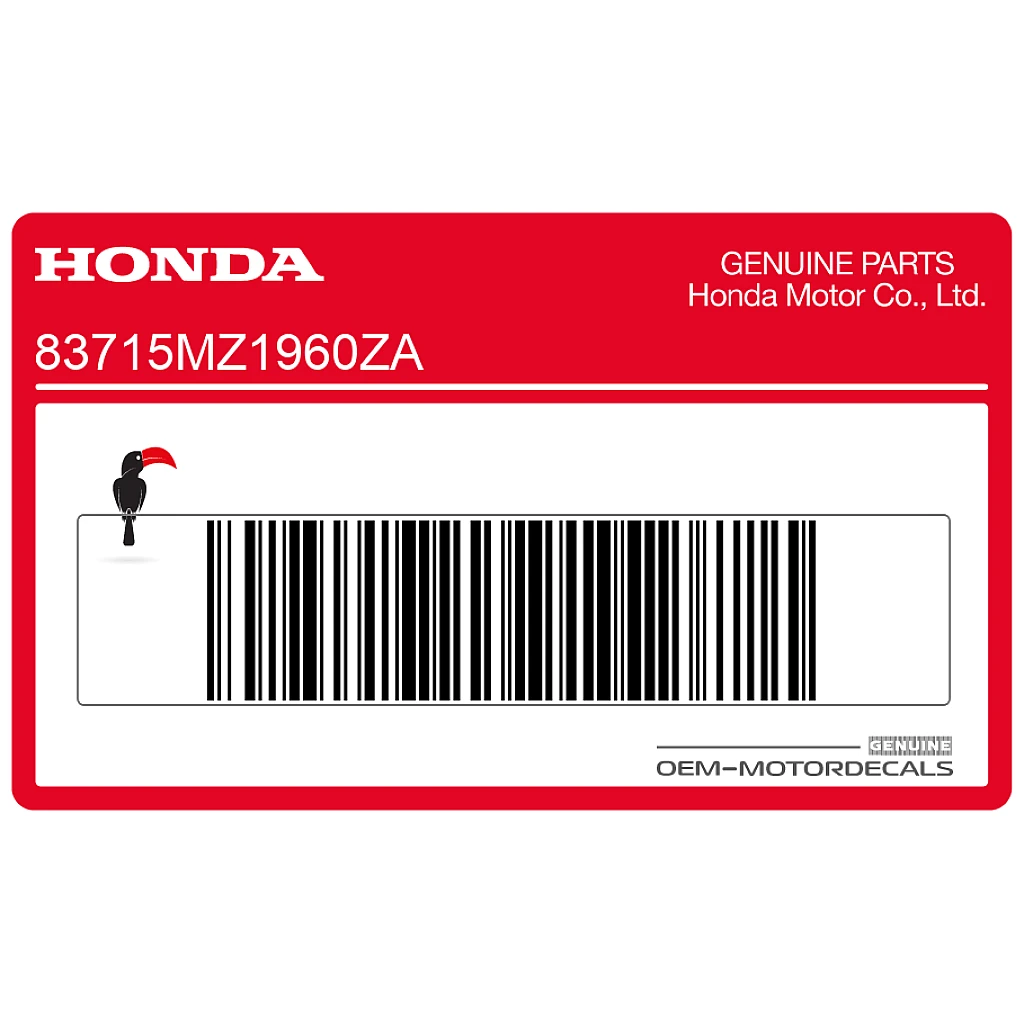 Honda-83715MZ1960ZA