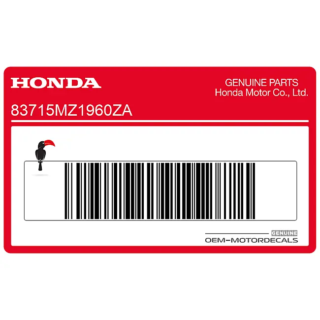 Honda-83715MZ1960ZA
