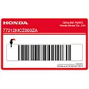 Kontpaneel sticker