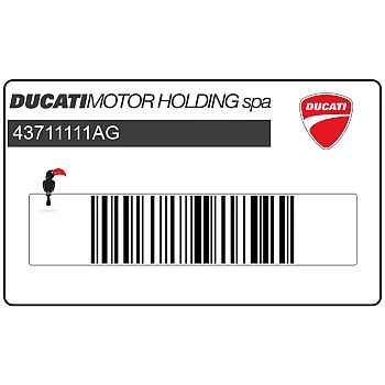 Tail cowl stripe decal, left side