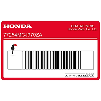 Tail cowl decal, right side