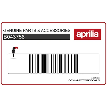 Adesivo del cupolino anteriore