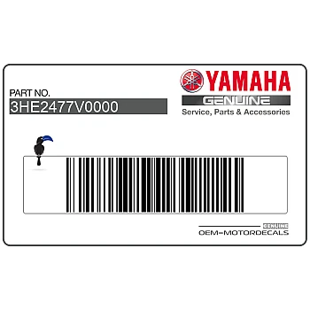 Décalcomanie de housse de selle