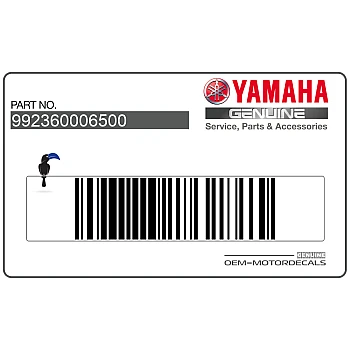 Emblème de carénage inférieur, côté gauche