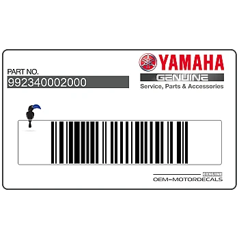 Emblème de tête de fourche, côté droit