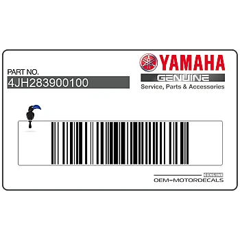 Front cowling decal set