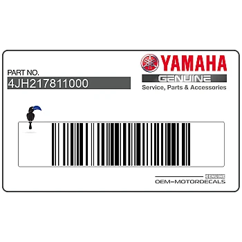 Achterkuip embleemsticker