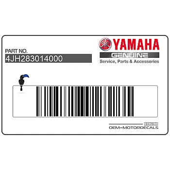 Stickerset onderkuip, linkerzijde