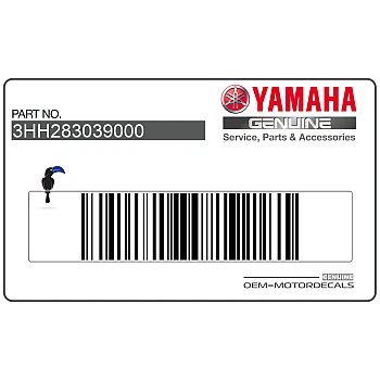 Decalset onderste zijpaneel, rechts