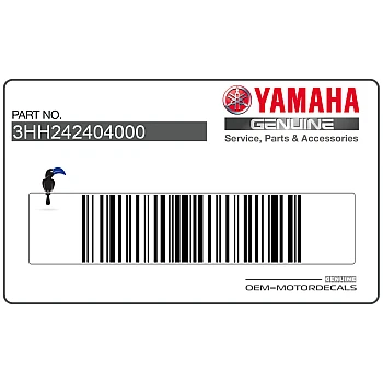 Aufklebersatz für Tank