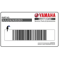 YAMAHA Side fairing decal set 3UU-24240-00-00