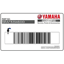 Sticker voor frontkuip, rechterzijde