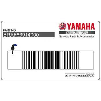 Windschildaufkleber, linke Seite