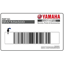 Sticker voor kuip voorkant, rechterzijde