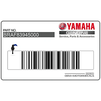 Frontverkleidung-Aufkleber, rechte Seite