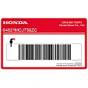 Lower cowl Honda emblem, right side