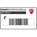 Multistrada 1100-embleem op zijkuip