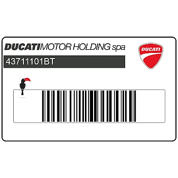 Emblema Multistrada, colín trasero