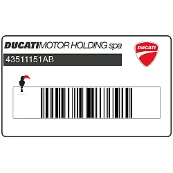 Adesivo Ducati serbatoio