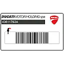 Tail cowl Multistrada 1200S emblem