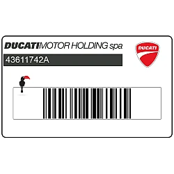 Adesivo emblema copertura telaio Multistrada 1200