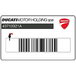 Ducati Safety Pack vorkdecal, rechterzijde