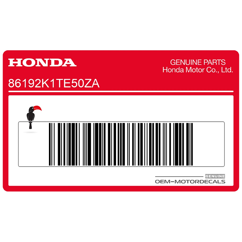 Honda-86192K1TE50ZA