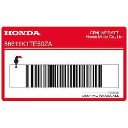 Kit de décalcomanies de visière avant