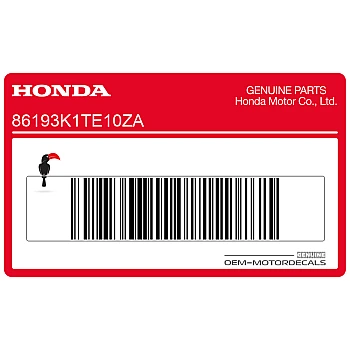 Front shroud stripe B decal, right side