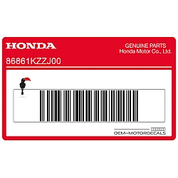 HRC logo sticker 120mm