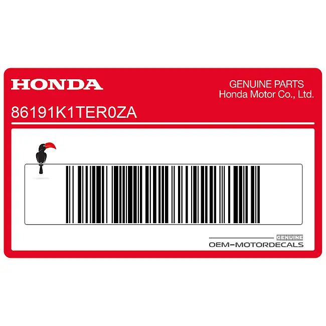 Honda-86191K1TER0ZA