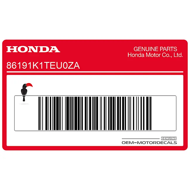 Honda-86191K1TEU0ZA