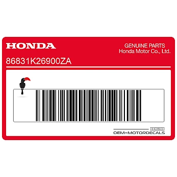 Decal PGM-FI per carena laterale